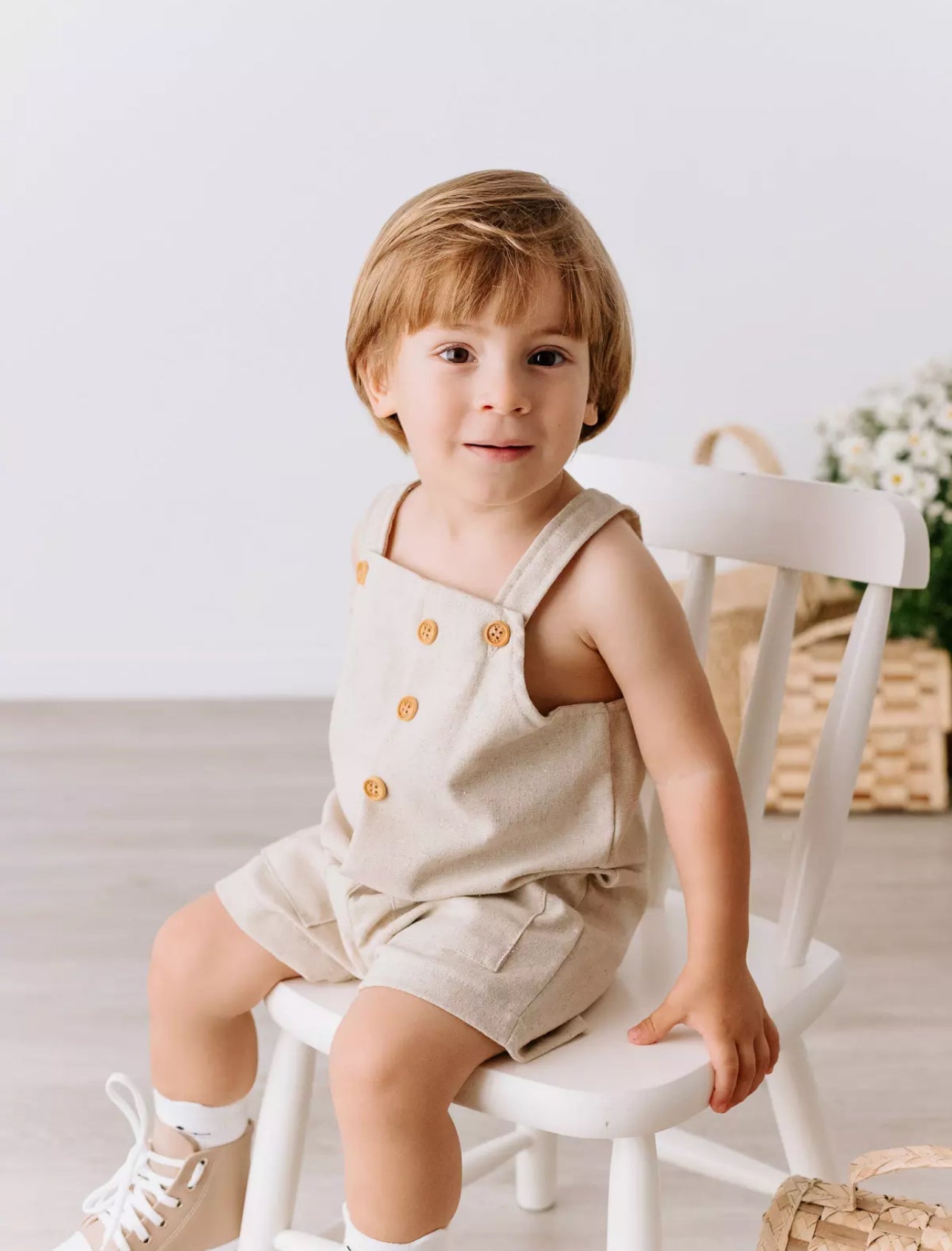 Sol Linen Dungaree