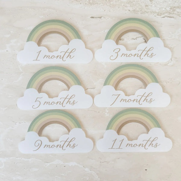 Rainbow Baby Milestone Collection