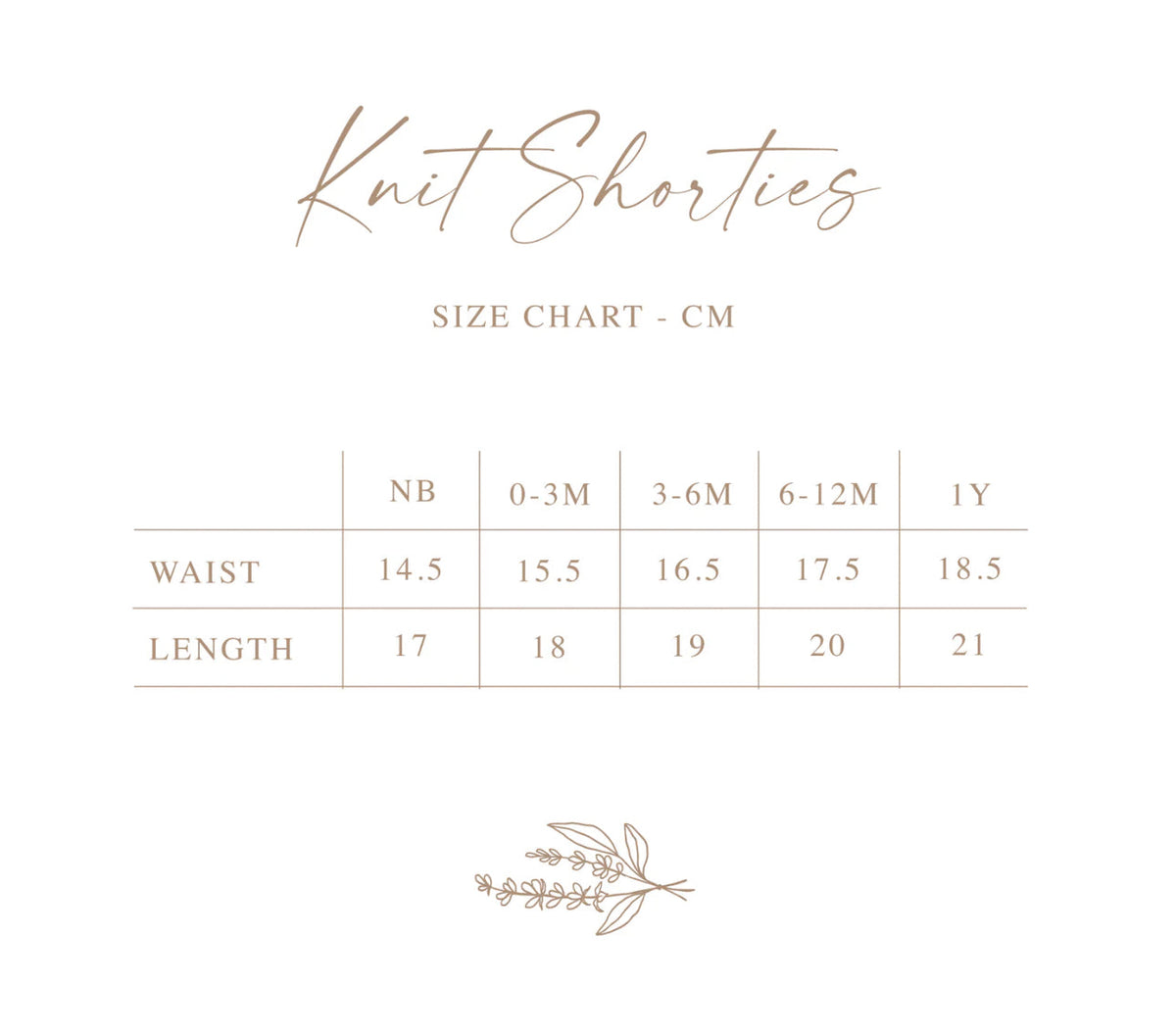 Mini Knit Shorties