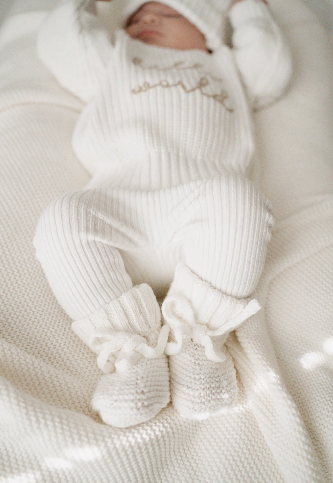 Mini Knit Booties