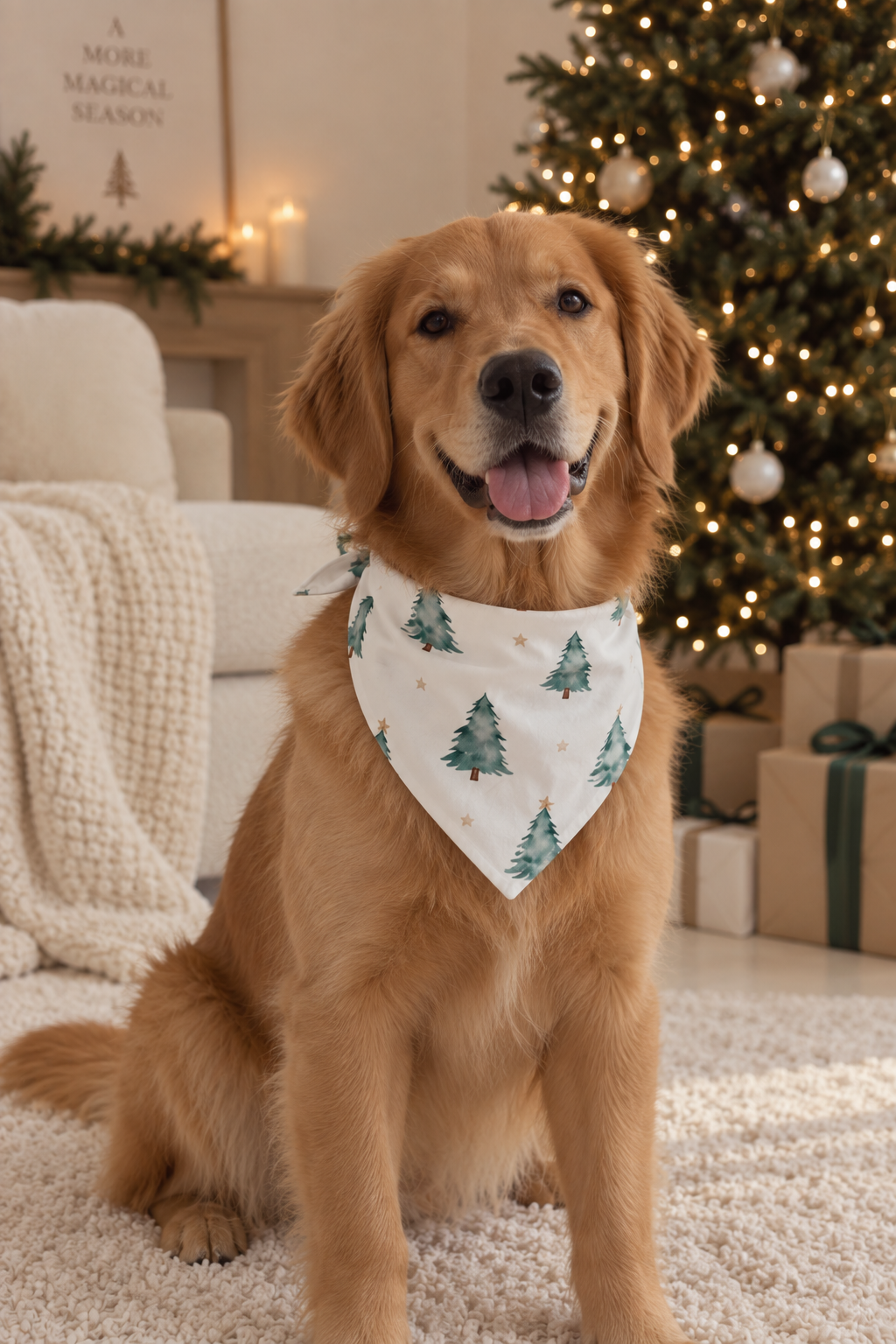Christmas Pet Bandana