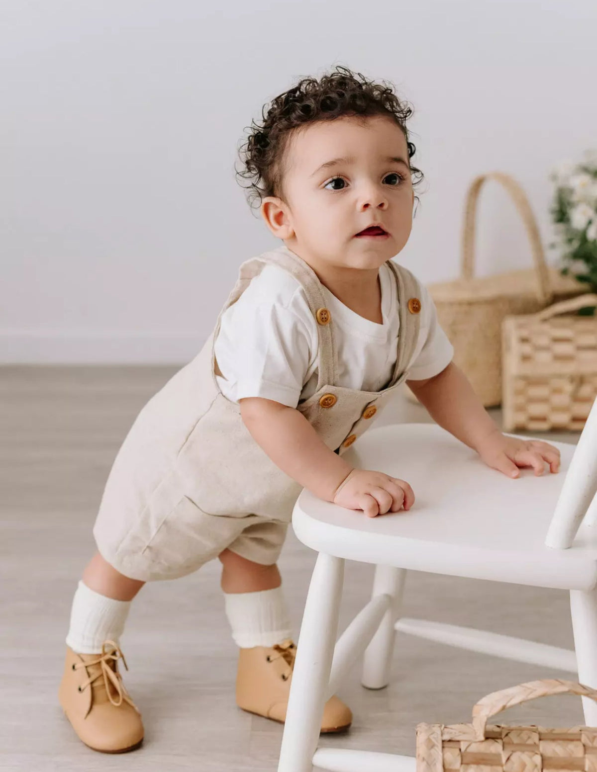 Sol Linen Dungaree
