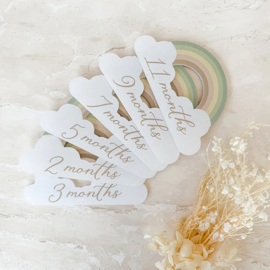 Rainbow Baby Milestone Collection