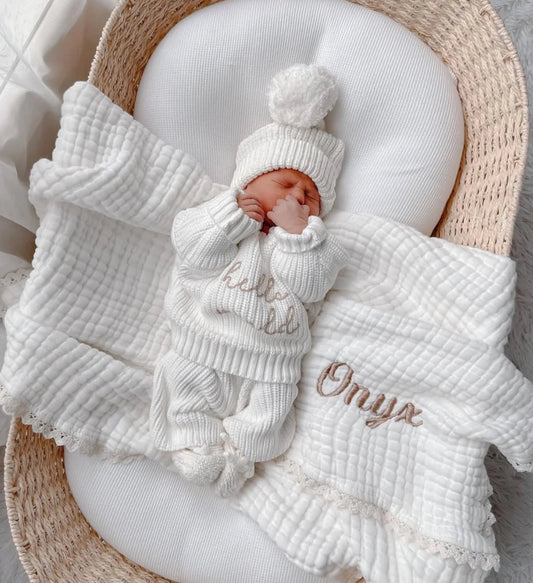 'Hello World' Knit Set