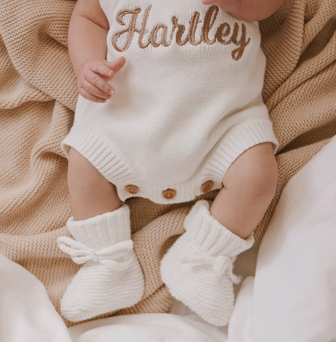 Mini Knit Booties