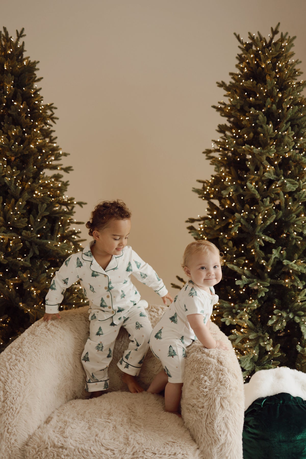 Kids Christmas PJ - Forest Nights