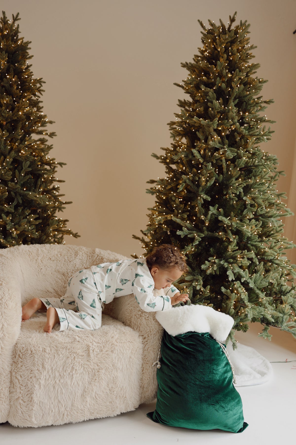 Kids Christmas PJ - Forest Nights