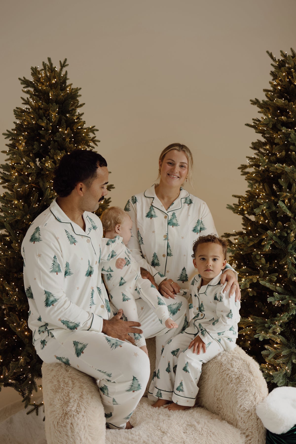 Men's Christmas PJS - Forest Nights