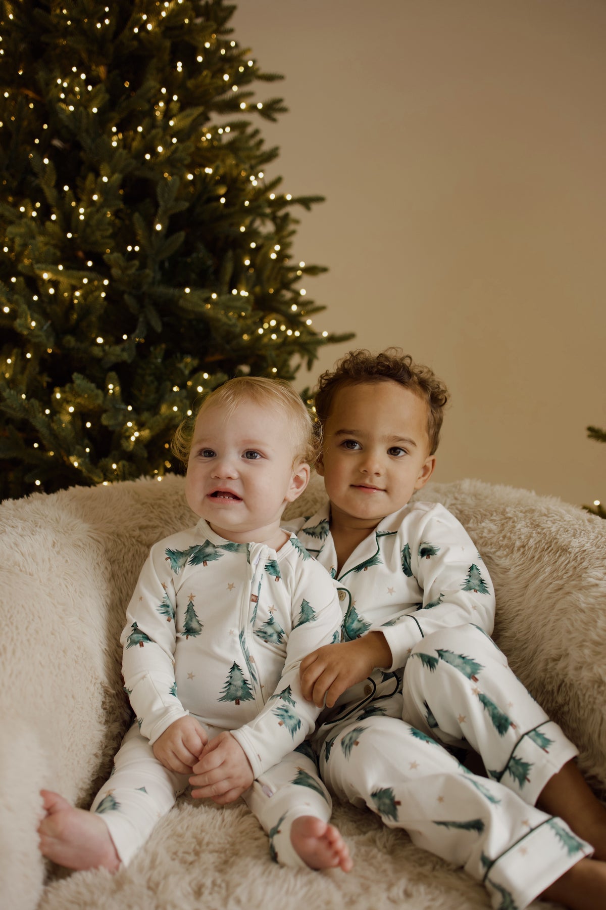 Kids Christmas PJ - Forest Nights
