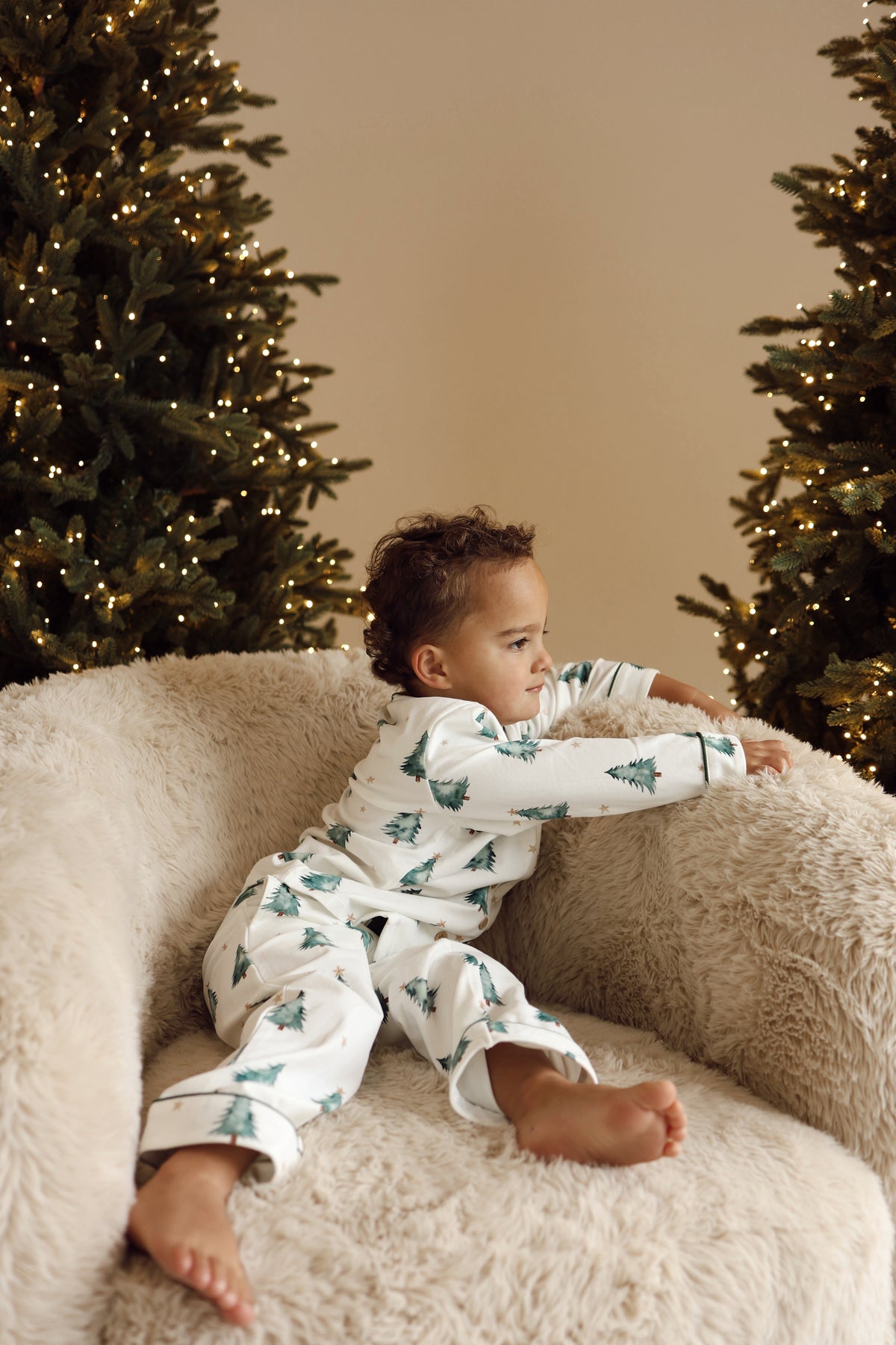 Kids Christmas PJ - Forest Nights