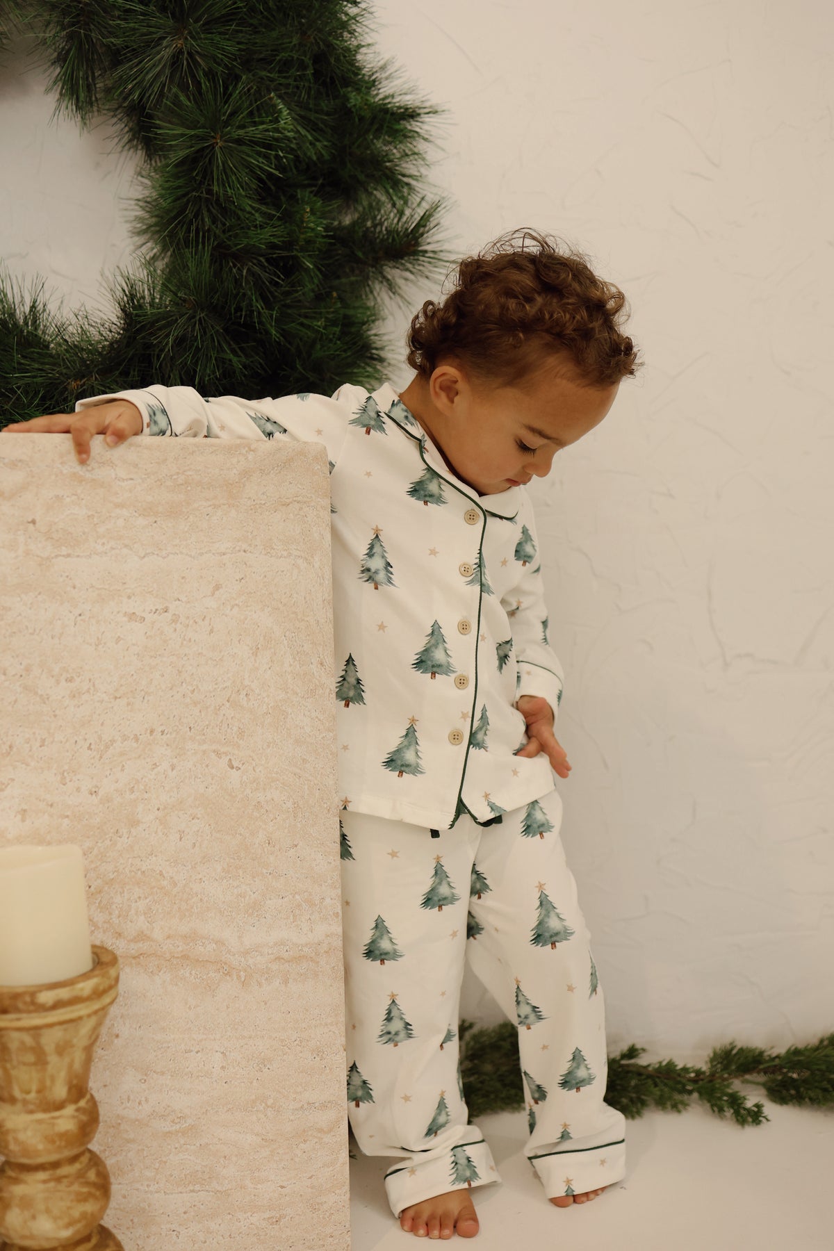 Kids Christmas PJ - Forest Nights