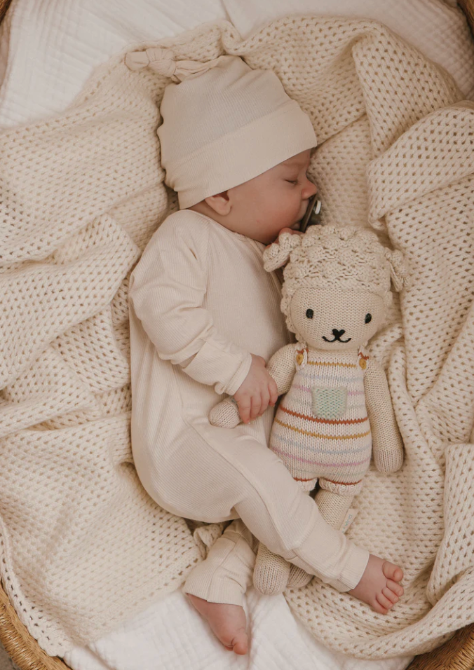 Cotton Growsuit - Vanilla Bean