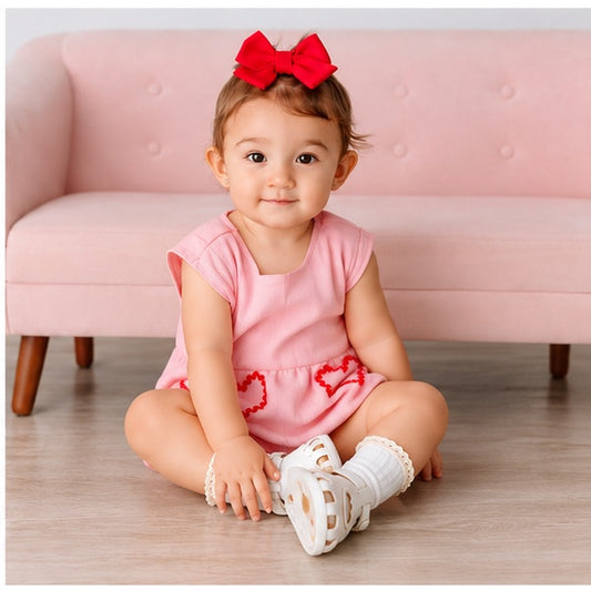 Amora Heart Romper